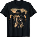 Funny Cowboy German Shorthaired Pointer Smoking Cigarette T-Shirt