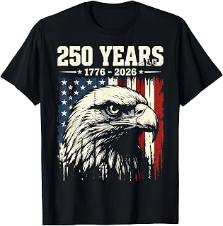250 Anniversary USA 250th American 4th of July T-Shirt