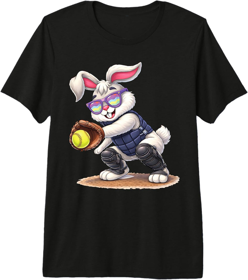 Funny Easter Softball Gifts for Girls Kids Teens