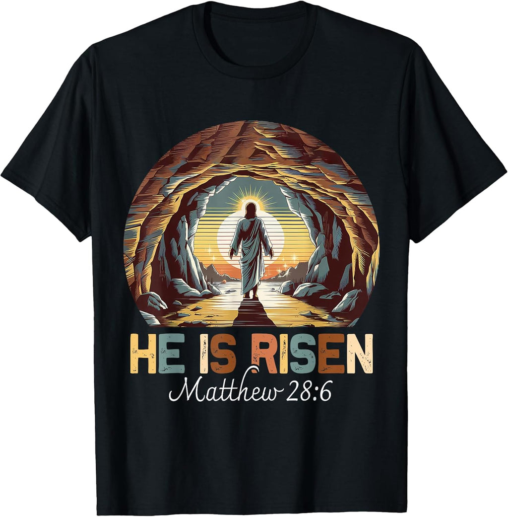 Easter Christian Men Women Kids Tees