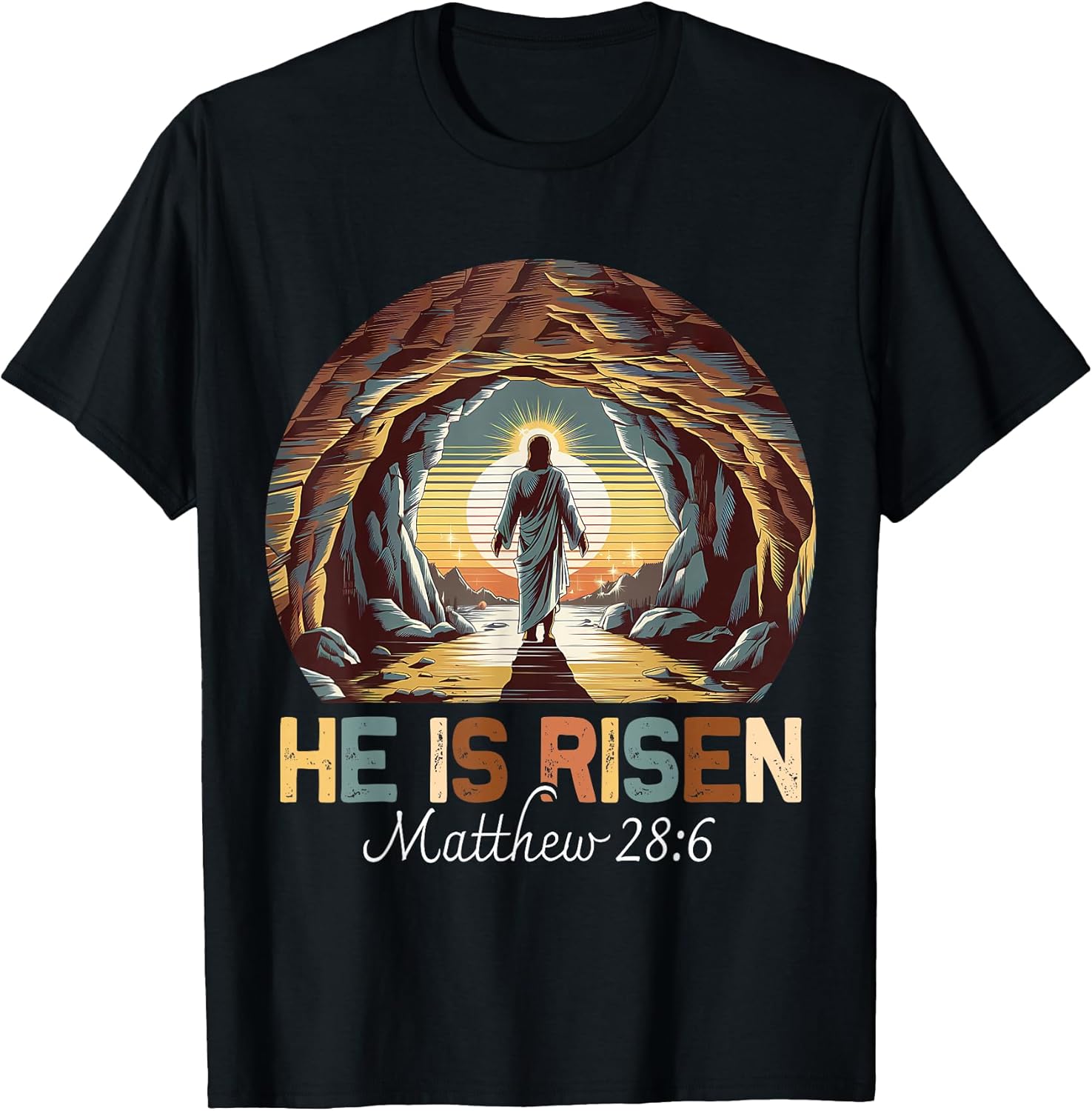 Easter Christian Men Women Kids Tees