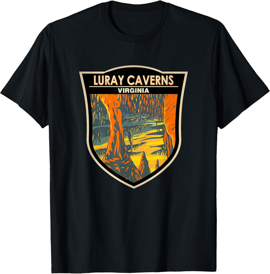 Luray Caverns Merch Apparel Designs