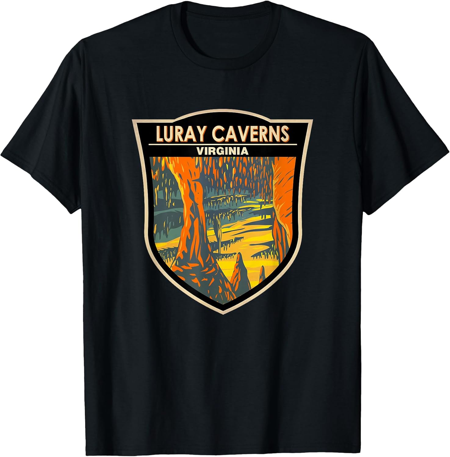 Luray Caverns Merch Apparel Designs