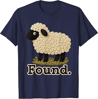 Found Sheep Psalm 23 Christian Faith T-Shirt