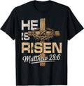 Happy Easter Shirts He is Risen Jesus Christian