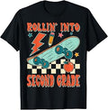 2nd Grade for Boys Back to School First Day Second Grade T-Shirt