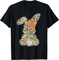 Bunny Egg Hunter Rabbit Camouflage Easter Couples.