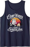 Camp Nurses Have Smores Fun Camping for Men Women Tank Top