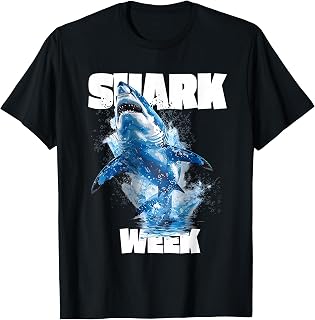 Week 2026 Shark Fish Ocean Animal Wildlife Beach Fishing T-Shirt