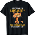 Funny Sarcastic Cat Humor and Retro Art Designs