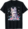 Colorful Wolf Art I Cartoon Wolf