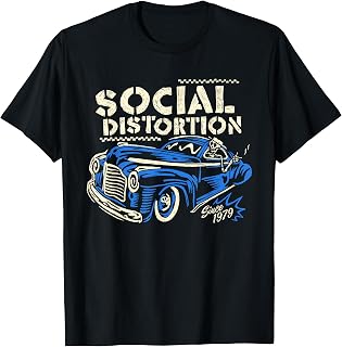 Official Social Distortion 1979 Car T-Shirt