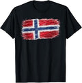 Football Soccer - Norway Flag World Cup Fan T-Shirt