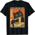 Taste and See that The Lord is Good Psalm 34:8 Cat Japanese T-Shirt