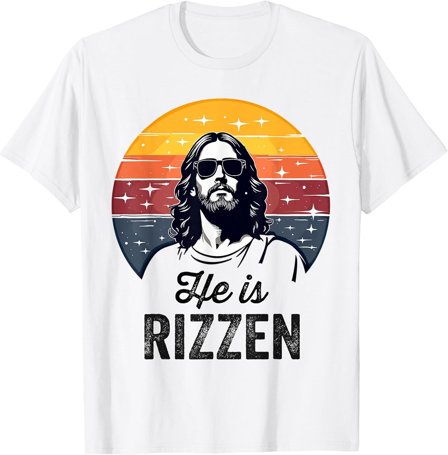 He Is Rizzen Shirt & Funny Jesus Meme Apparel