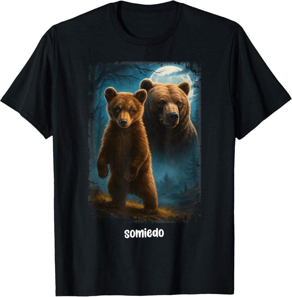 Somiedo Bear Funny Animal Lover Bear T-Shirt