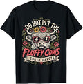 Badlands DO NOT PET THE Fluffy Cows Funny South Dakota T-Shirt
