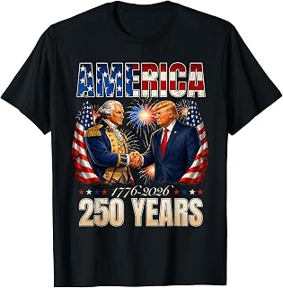 USA America 1776-2026 Happy 4th of July 250 Years Freedom T-Shirt