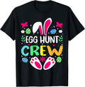 Egg Hunt Crew Squad Apparel Tee.