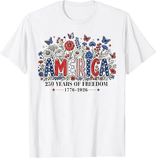 250 Years America Anniversary USA 250th Birthday Apparel T-Shirt