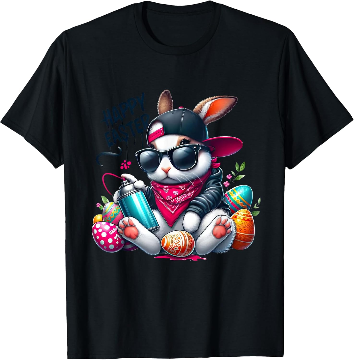 Happy Easter Cool Bunny Sunglasses Man Woman Kids