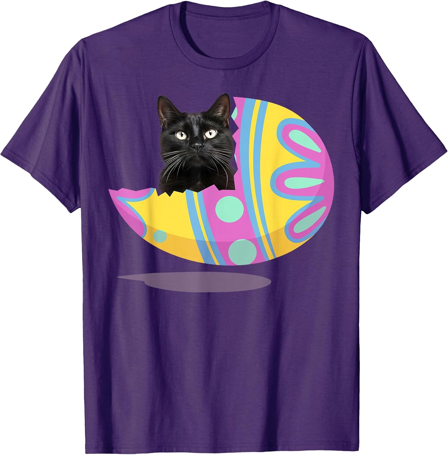 Black Cat Happy Easter Day 2024