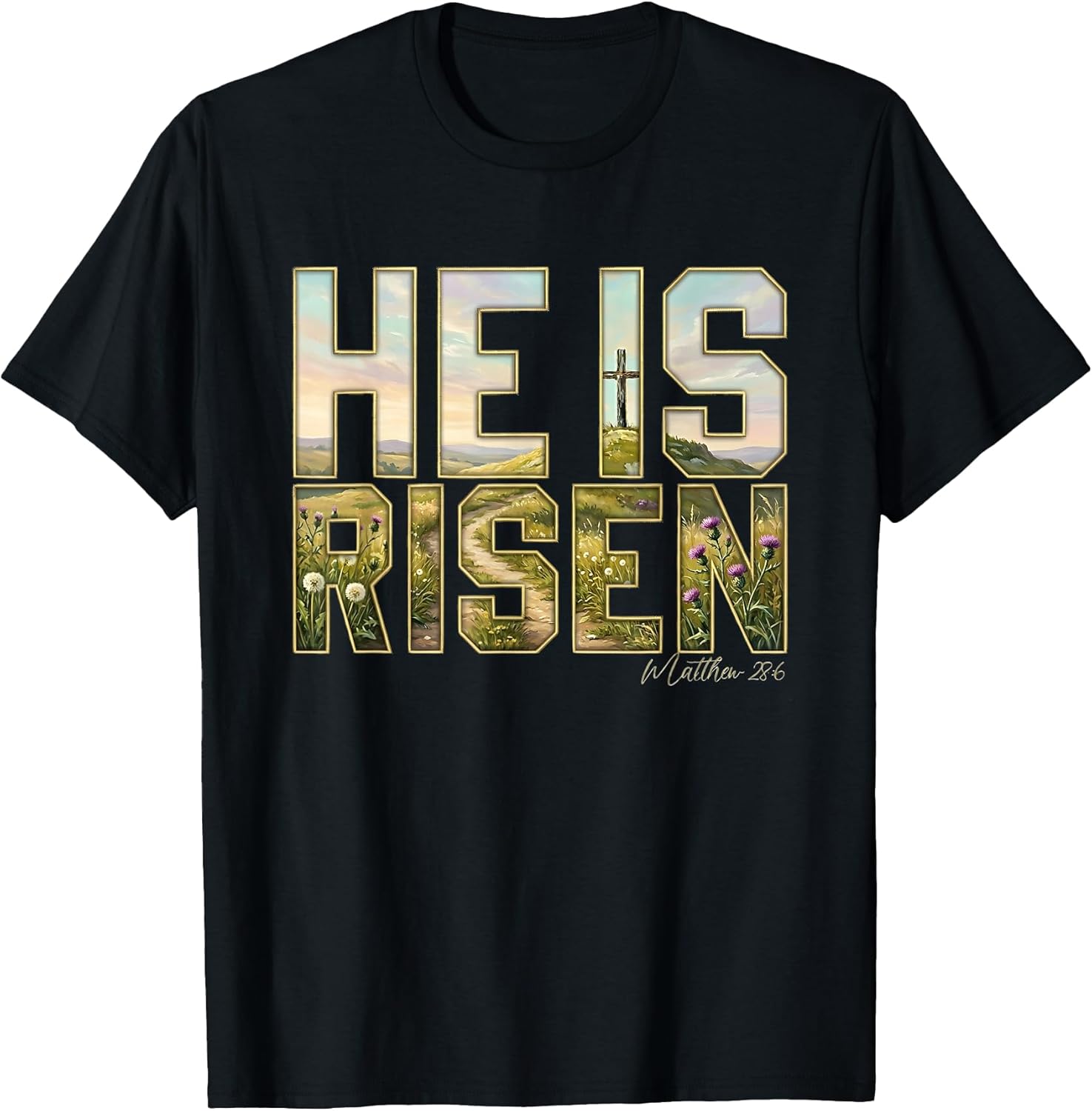 Jesus is Risen Christian Men Women Apparel