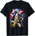 George Washington Playing Guitar T-Shirt