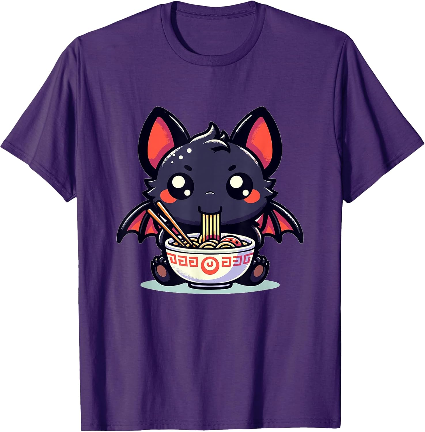 Cute Kawaii Chibi Animals Eating Ramen Co.