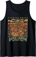 Bryce Canyon National Park Vintage Retro Design Tank Top