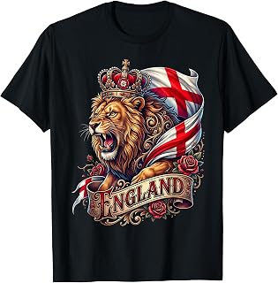 England Soccer Fan Football English Match Day Pride T-Shirt