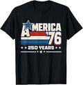 America Retro 250 Years 250th Anniversary USA 1776 2026 T-Shirt