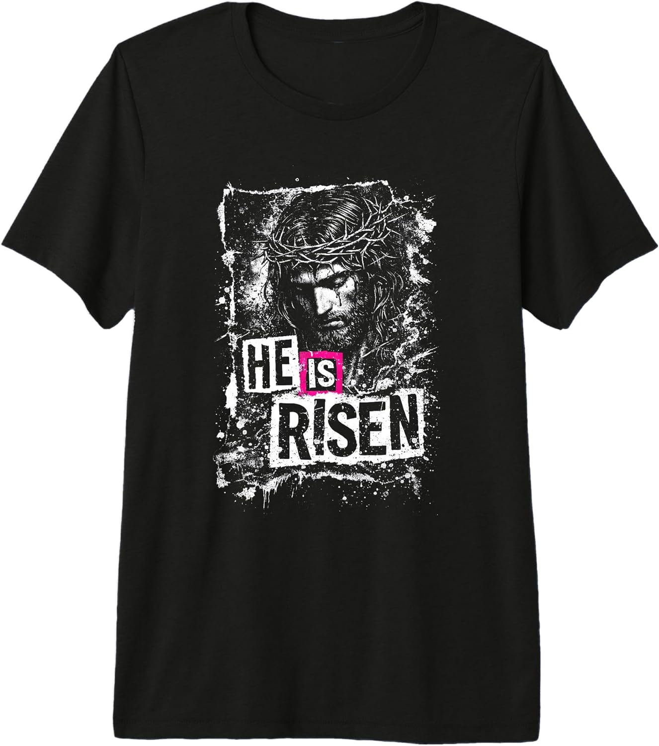 Christian Easter He Is Risen Jesus and Faith
