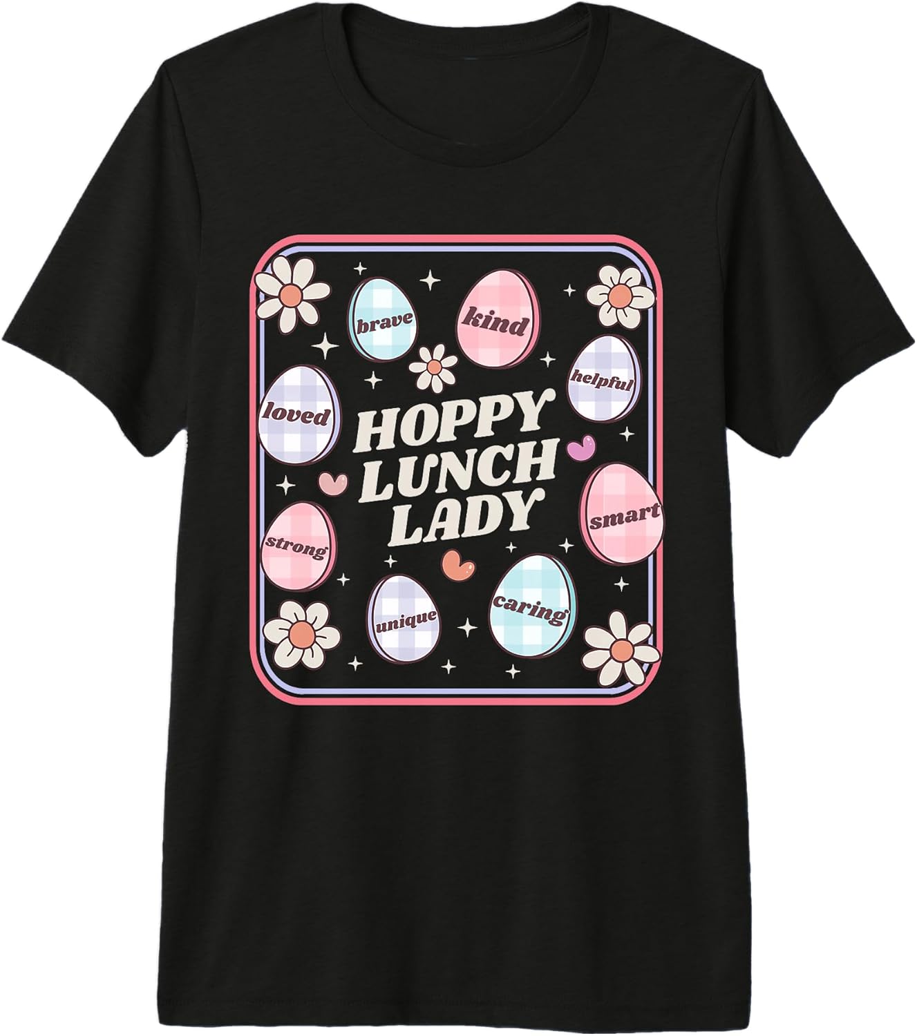 Easter School Lunch Lady Food Services Rabbit Crew