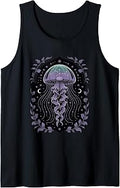 Celestial Gothic Jellyfish Sea Creature Art Tank Top