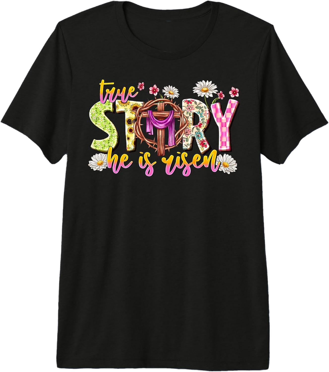 He is Risen Boho Easter Christian Jesus t -shir t
