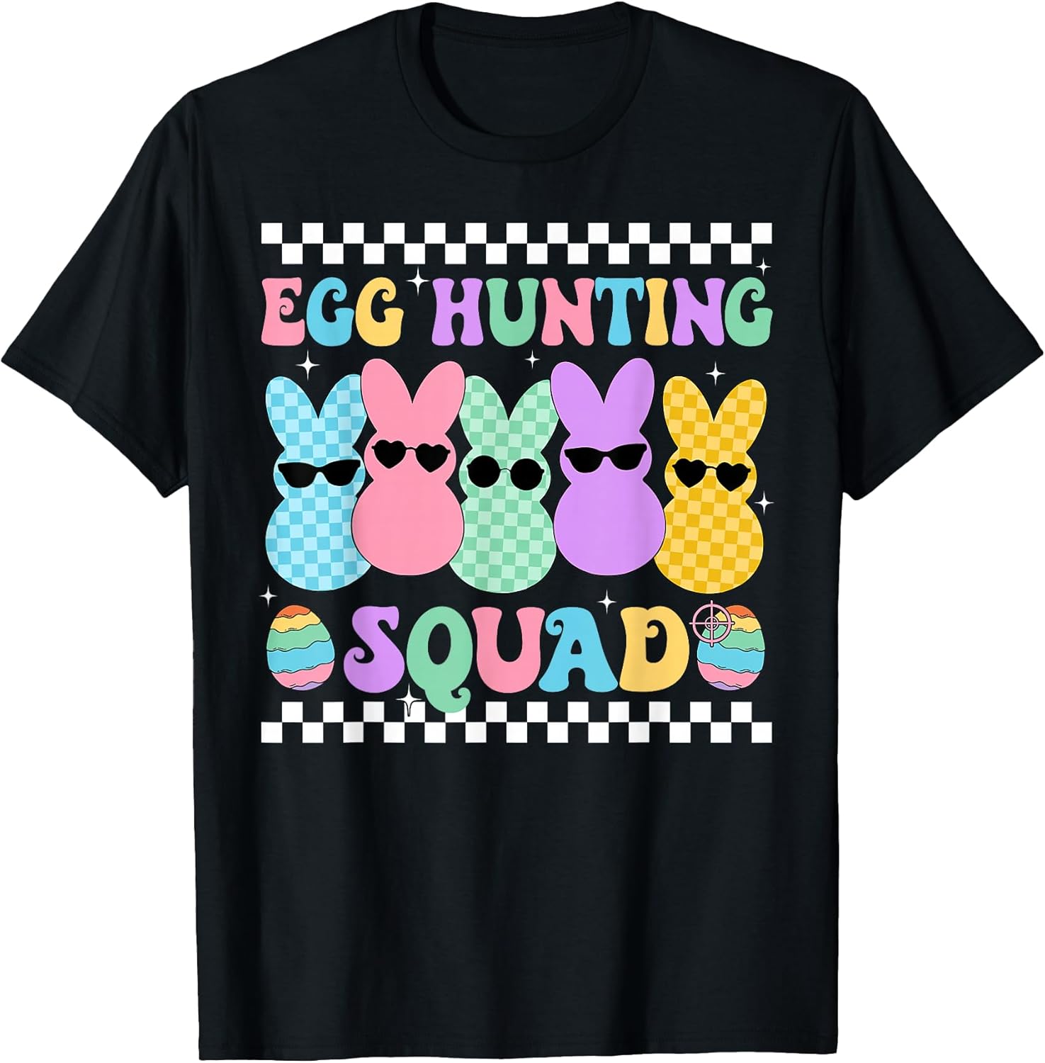 Easter Bunny Egg Hunting Squad Crew Men Women Mvv