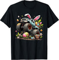 Happy Easter Day Shirt for Boys Girls Kids Truck