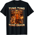 Tung Tung Tung Sahur is Calling Funny Italian Brainrot T-Shirt