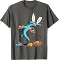 Funny Shark On Easter Egg Hunt