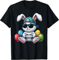 Funny Easter Bunny Eggs Gamer Tee
