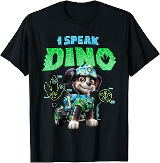 Paw Patrol: The Dino Movie Rex I Speak Dino T-Shirt