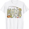 Fishing Outfit Family Matching Birthday, Mama, Dada T-Shirt