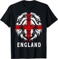 Vintage England Flag Pride English Men Women Kids T-Shirt