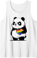 Grumpy Panda LGBTQ Pride Month Tank Top
