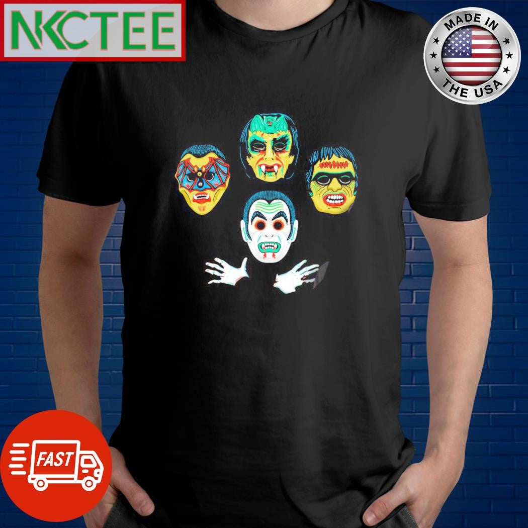80s Mask Rhapsody Hallowen shirt