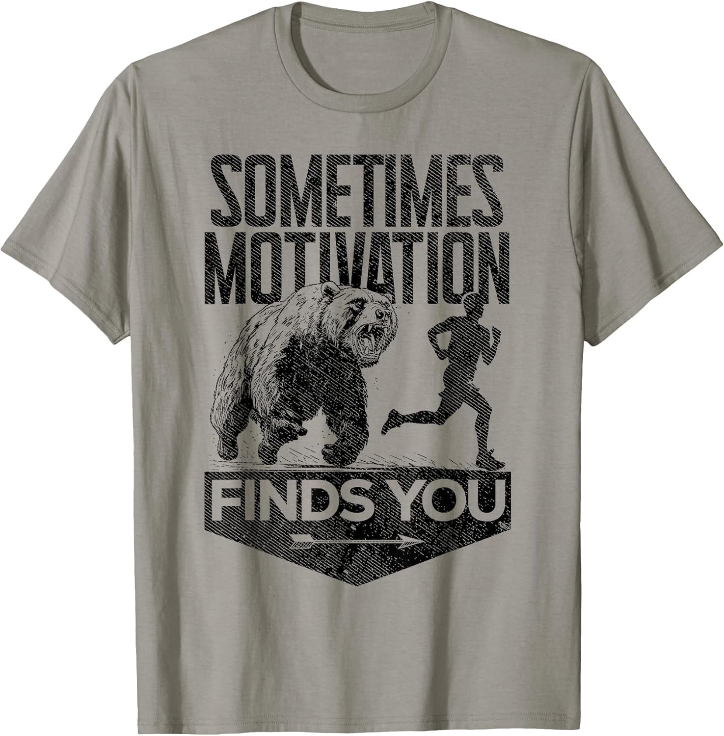 Sometimes Motivation Finds You Gym Stuff & Gifts