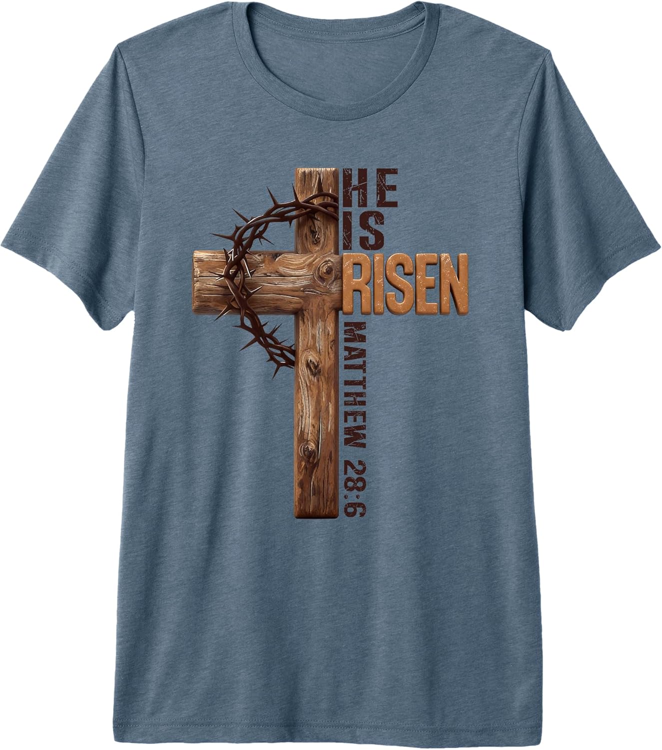 He is Risen Jesus Christian Faith Easter Day Tees