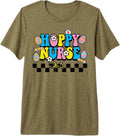 Nurse Easter Scrub Top Women Gifts