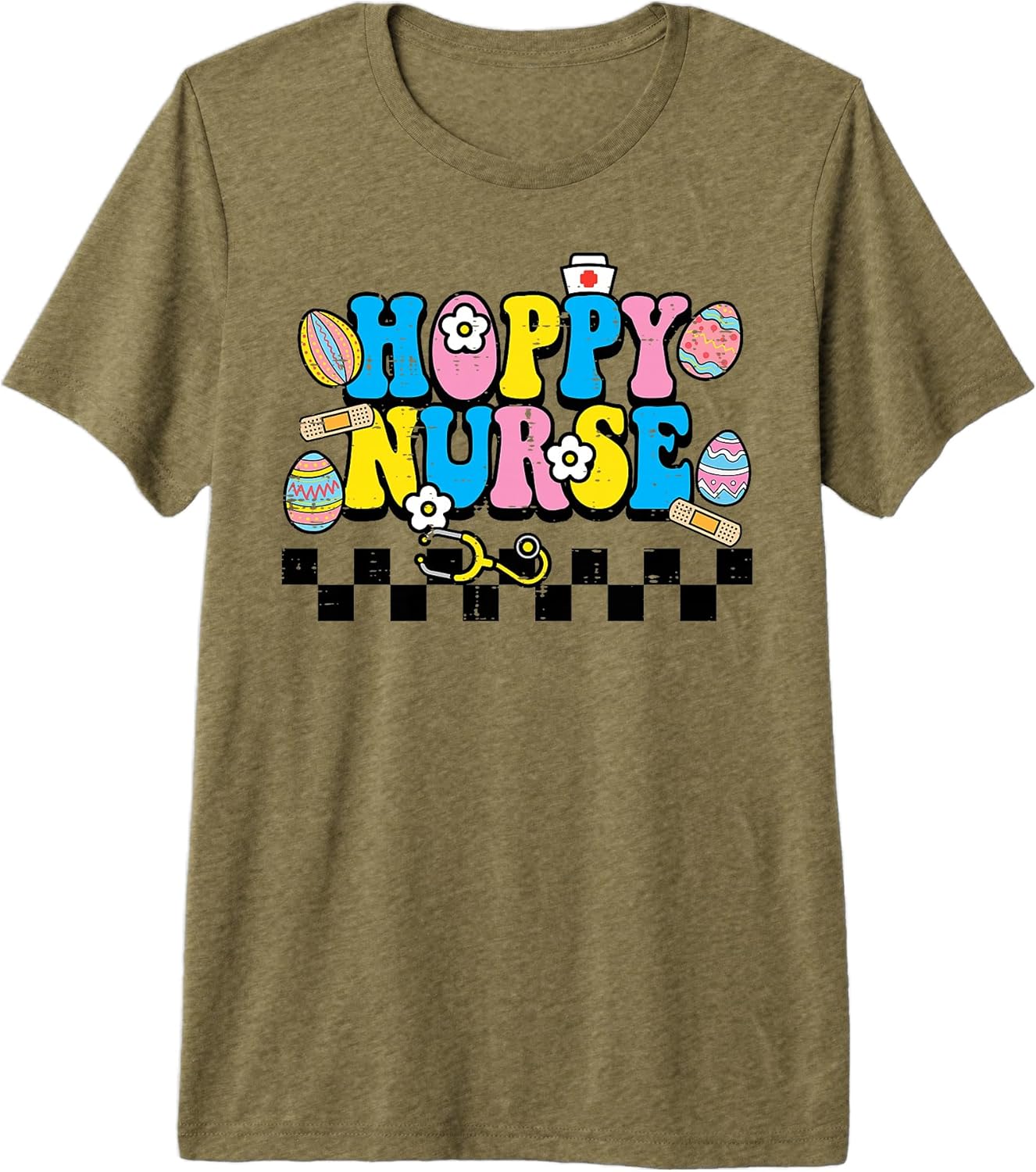 Nurse Easter Scrub Top Women Gifts
